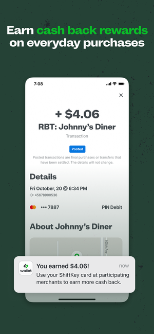ShiftKey Wallet screenshot