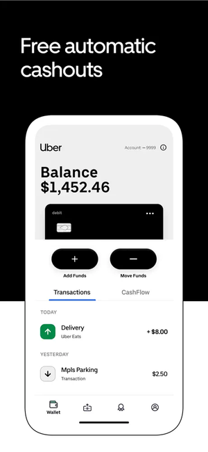 Uber Pro Card screenshot